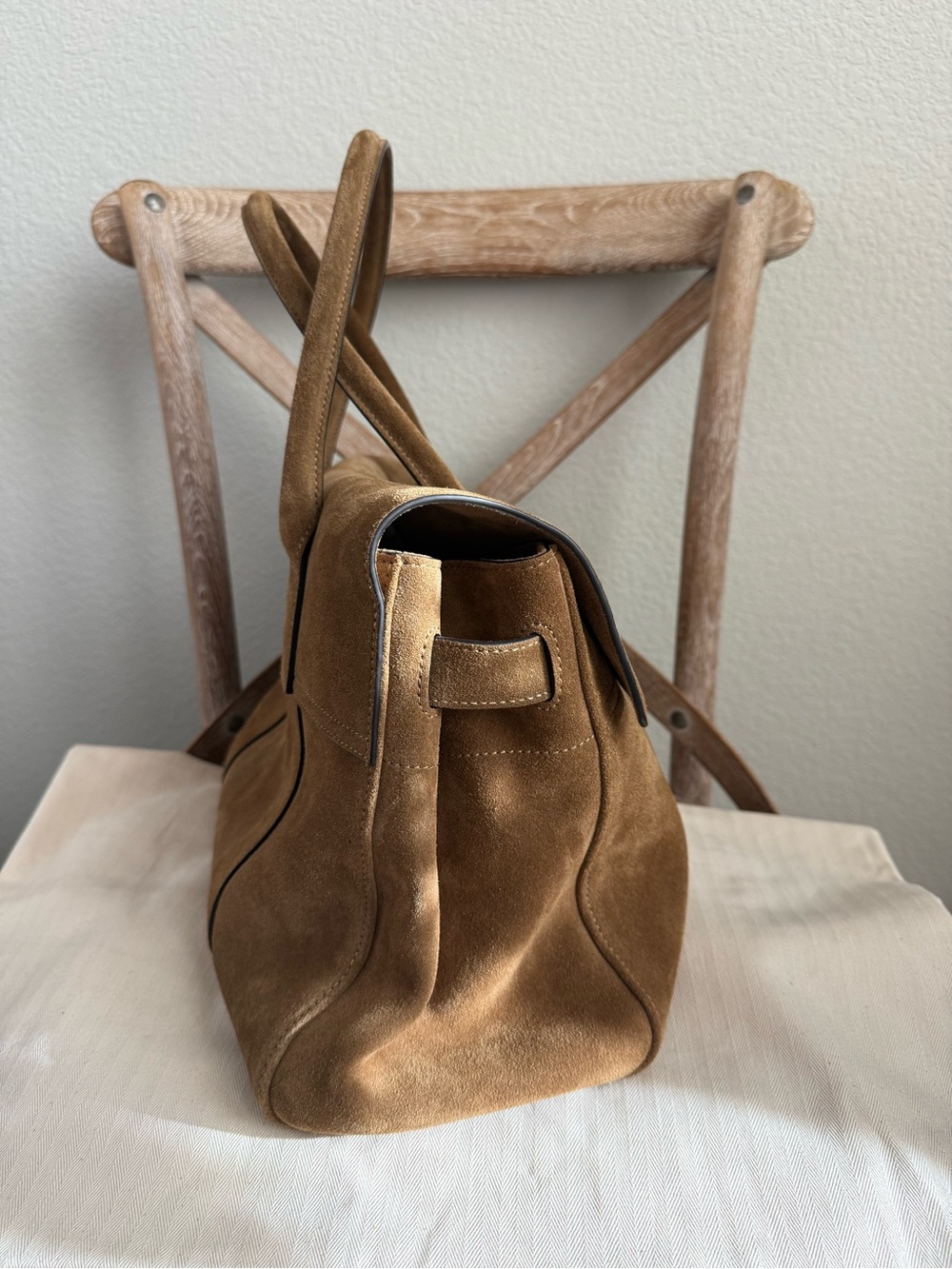 Mulberry suede bayswater bag - Picture 3 of 12